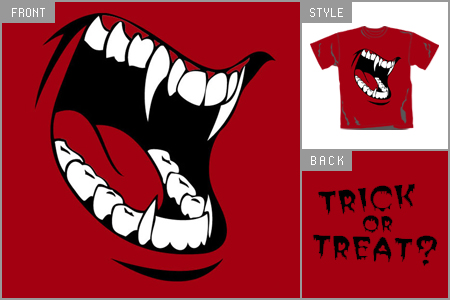 Halloween (Trick Or Treat Fangs) T-Shirt