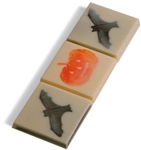 triple: 15cm X 5cm - White