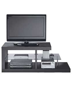 Halo Black TV Unit