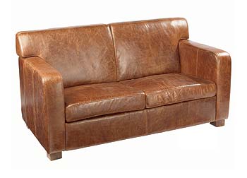 Halo Cooper Leather 3 Seater Sofa