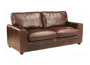 Halo Soho Leather 3 Seater Sofa