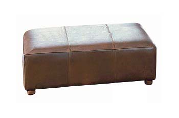 Halo Furnishings Ltd Halo Soho Leather Footstool