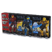 Halo Wars Buildable Figure Triple Pack