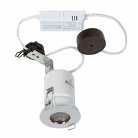 Cast MR16 Fire-rated Downlight Kit Chrome IP65