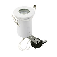 HALOLITE Fire Rated Shower Light Fixed MR16 White