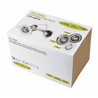 HALOLITE GU10 Pressed Steel Pack Satin Nickel