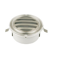 HALOLITE LED Stairlight Round Louvered Polished Chrome