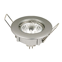 HALOLITE Low Voltage Halogen MR11 Fixed Cast Satin Silver