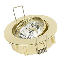 HALOLITE Low Voltage Halogen MR16 Adjustable Cast Brass