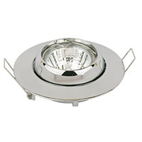 HALOLITE Low Voltage Halogen MR16 Eyeball Cast Chrome