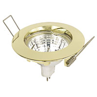 HALOLITE Low Voltage Halogen MR16 Fixed Cast Brass