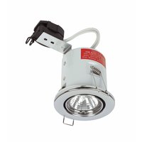 HALOLITE Pressed Adjustable Fire-Rated Downlight Chrome