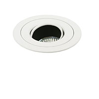 HALOLITE Recess Baffle Adjust MR16 Downlight Matt White