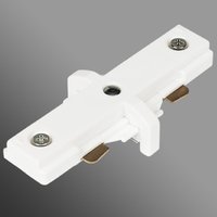 Single Circuit Mains Track Straight Connector 8mm