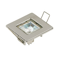 HALOLITE Square Fixed Downlight Kit Chrome 12V