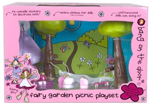 Bang on the Door Fairy Garden Picnic Playset
