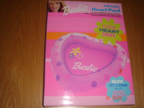 Halsall Barbie Inflatable Heart Pool