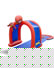 Halsall International Spiderman Slip N Slide