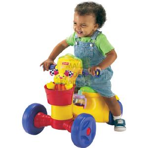 HALSALL - MATTEL Fisher Price Brilliant Basics Ready Steady Rider