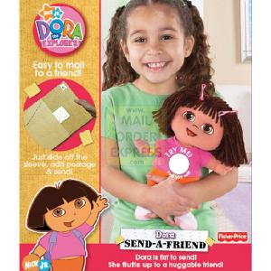 Fisher Price Send A Friend Medium Plush Dora The Explorer