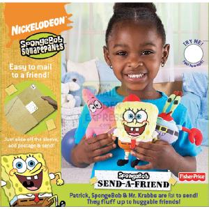 HALSALL - MATTEL Fisher Price Send A Friend Spongebob Squarepants 3 Characters