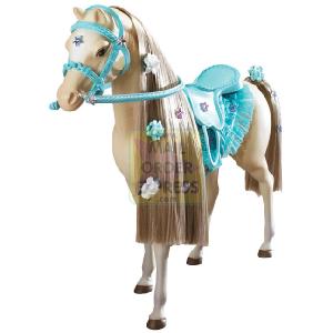 HALSALL - MATTEL Mattel Barbie Horse Blue Saddle