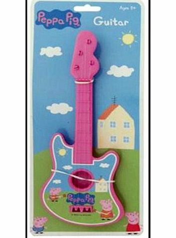 Halsall Pink Peppa Pig Guitar - 4 String Guitar - (HL178)