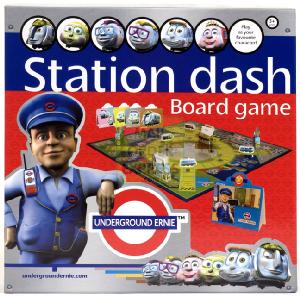 Underground Ernie Station Dash Board Game