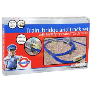 Underground Ernie Train Bridge and Track Set With Circle Train