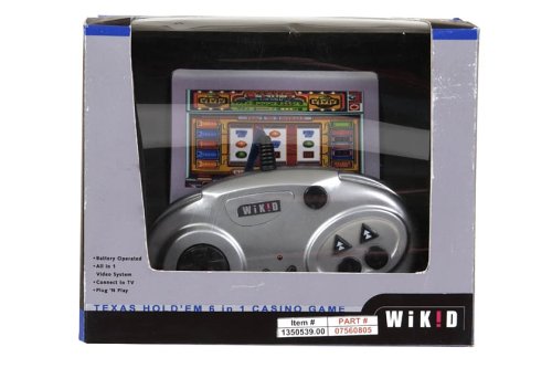Wikid -Plug n Play 6 in 1 Casino Game