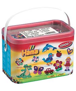 Hama 10,000 Beads in a Bucket