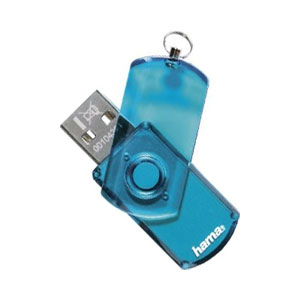 Hama 2GB Elatio FlashPen 40x USB Flash Drive -