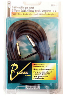 Hama 2m Hama Pro Class S-Video to S-Video Cable