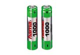 AAA 1000 mAh Rechargeable Battery - TWO PACK