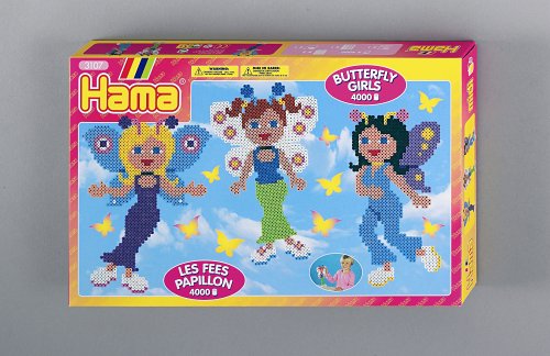 Hama Beads Butterly Girls Large Gift Box