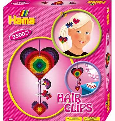 Hama Beads Hair Clips Gift Box