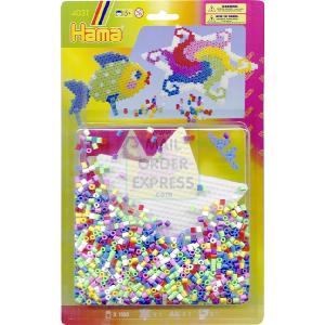 Hama Large Kit Fish Star Midi Beads