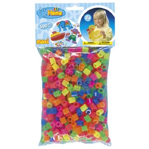 Hama Maxi Beads My First Hama 500 Fluorescent