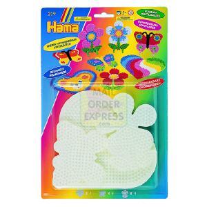 Hama Midi Beads Butterfly Flower and Heart