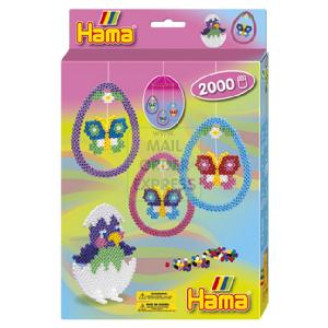 Hama Midi Beads Egg Mobile With Ring