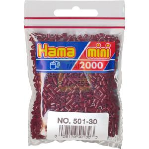Hama Mini Beads Burgundy