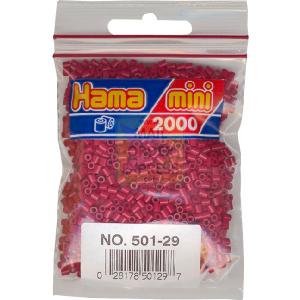 Hama Beads Hama Mini Beads Cerise Pink