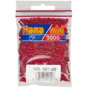 Hama Mini Beads Dark Red