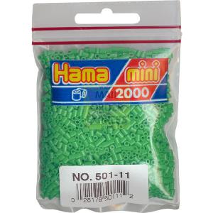 Hama Mini Beads Light Green