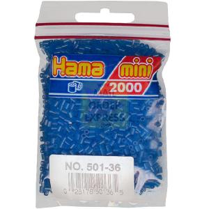 Hama Beads Hama Mini Beads Neon Blue