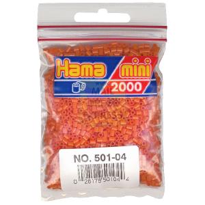 Hama Beads Hama Mini Beads Orange