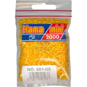 Hama Beads Hama Mini Beads Yellow