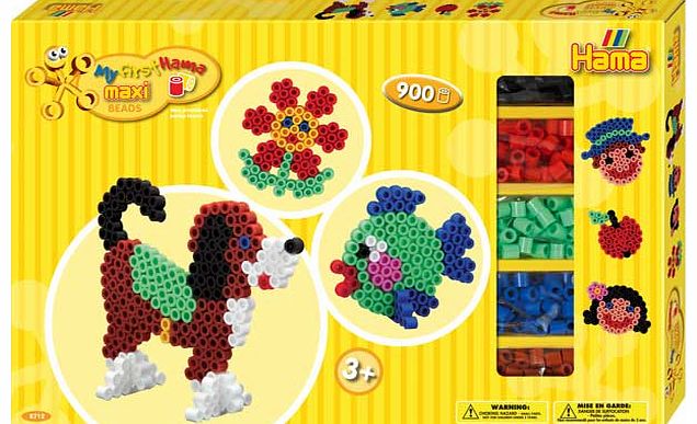 Hama Beads Maxi Giant Gift Box - Yellow