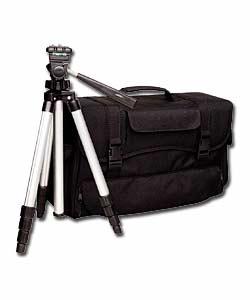 Camera Gadget Bag including Travel Tripod