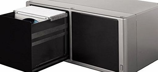 Hama Magic Touch Box 120 for CD/DVD/Blu-ray Devices - Silver